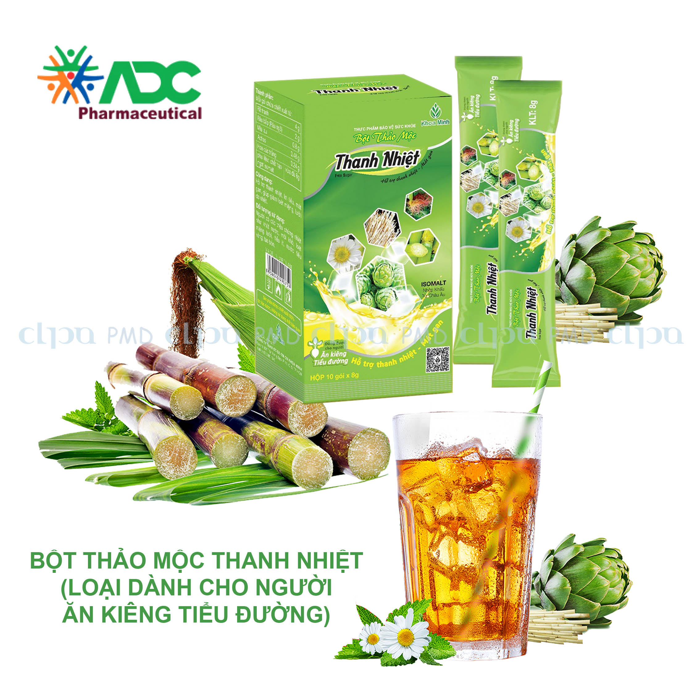 [HCM]BỘT THẢO MỘC THANH NHIỆT (Loại dành cho người ăn kiêng tiểu đường)