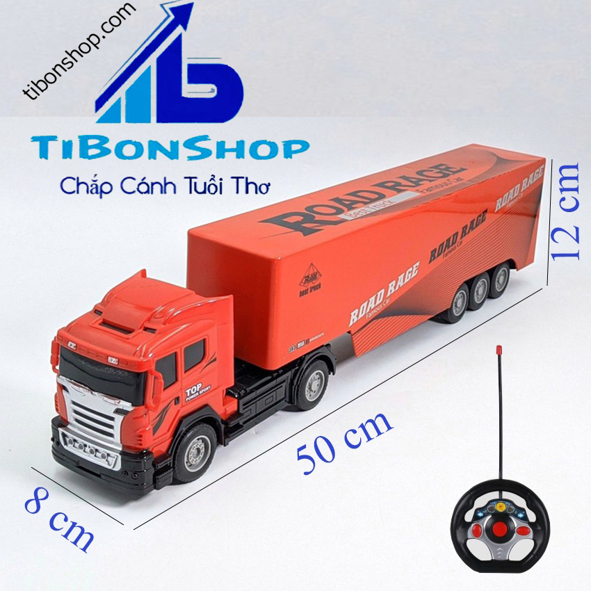 Xe container điều khiển từ xa dài 50cm