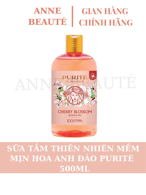 (KÈM QUÀ TẶNG) Sữa Tắm Thiên Nhiên Purite 500ml..