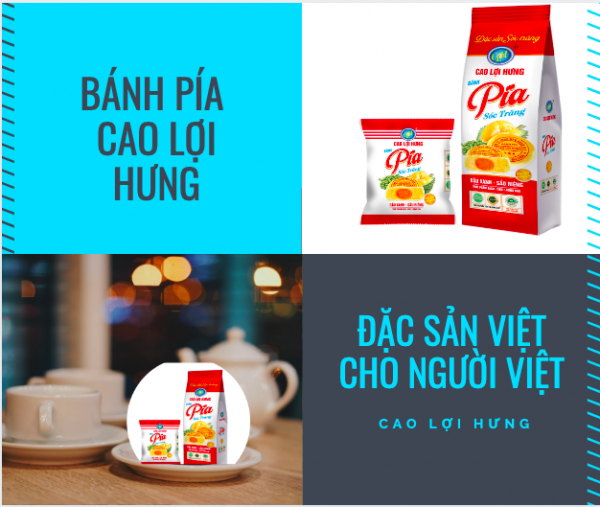 [HCM]Bánh pía lá dứa sầu riêng (12 gói)