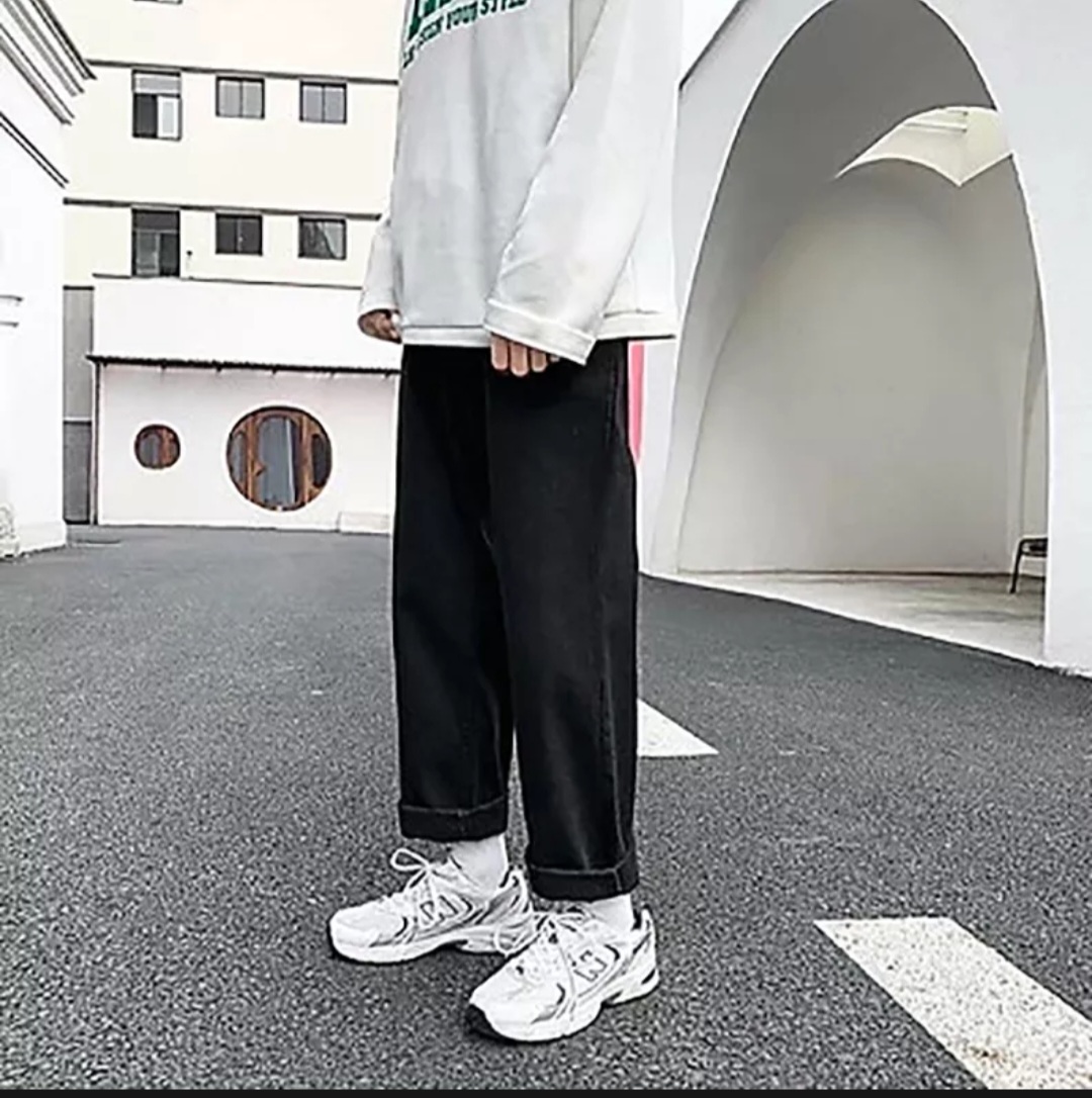 quần baggy nam ống rộng