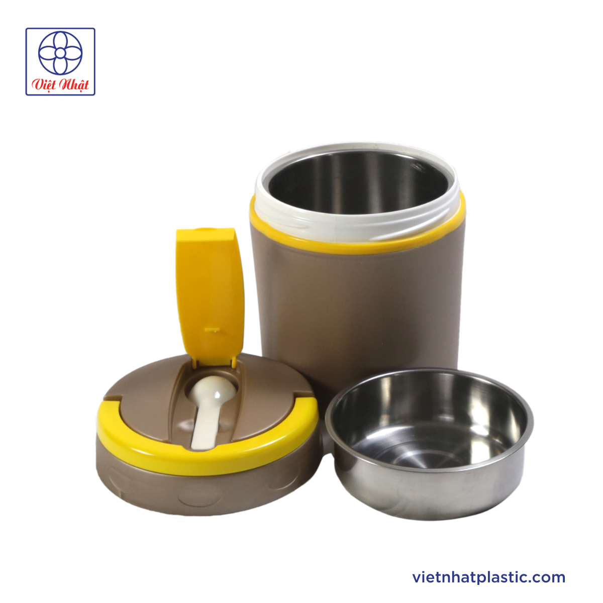 Cặp lồng ủ nhiệt inox 4031 Việt Nhật ( giao màu ngẫu nhiên)