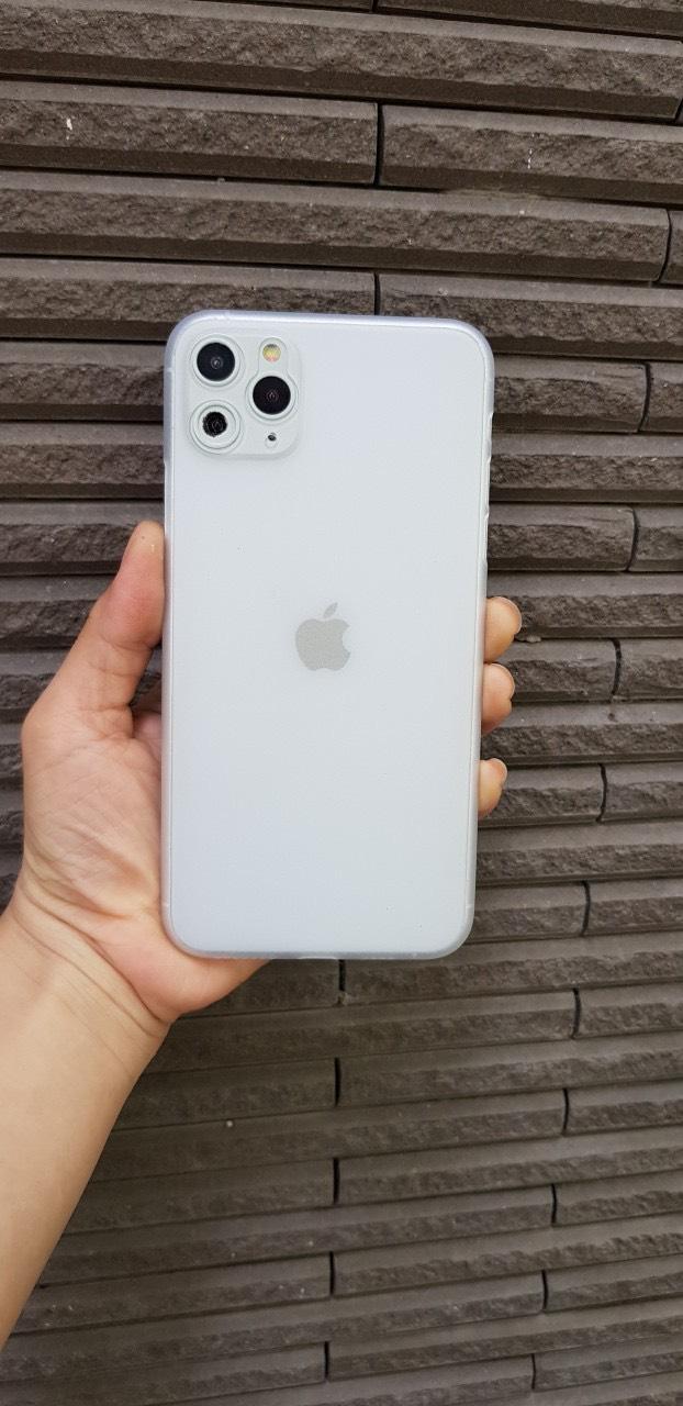 Ốp Lưng Siêu Mỏng Cho iPhone 11 Pro Max, Ốp Lưng iPhone 11 Pro Max (không bị ố vàng khi sử dụng)