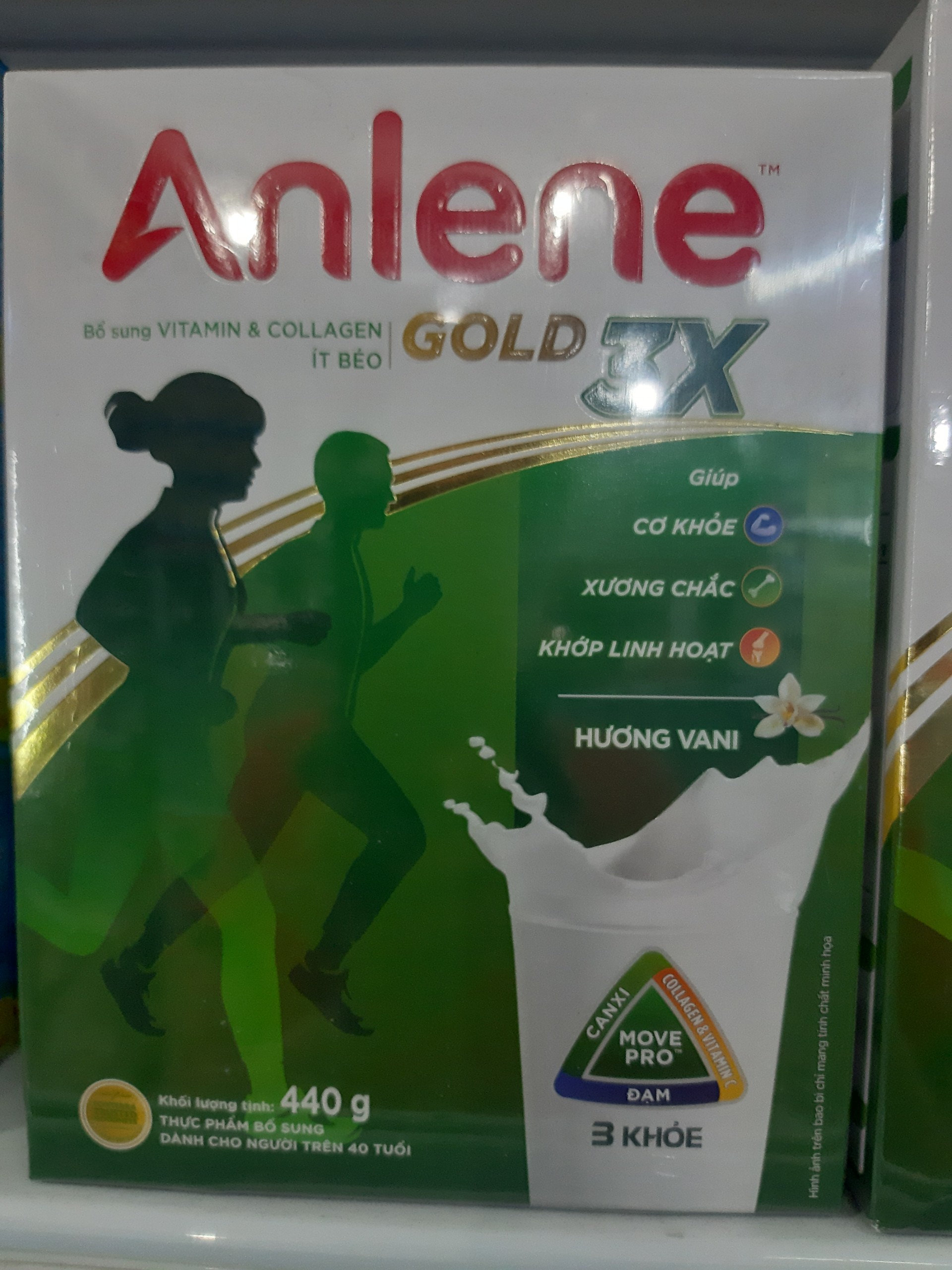 Sữa Bột Anlene Gold Hộp Giấy 440g
