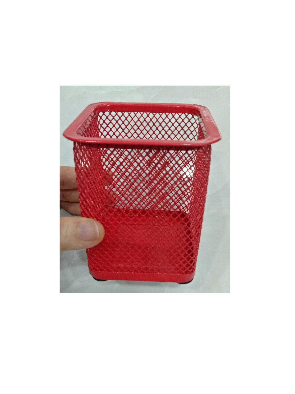 [HCM]Cắm viết lưới kim loại vuông