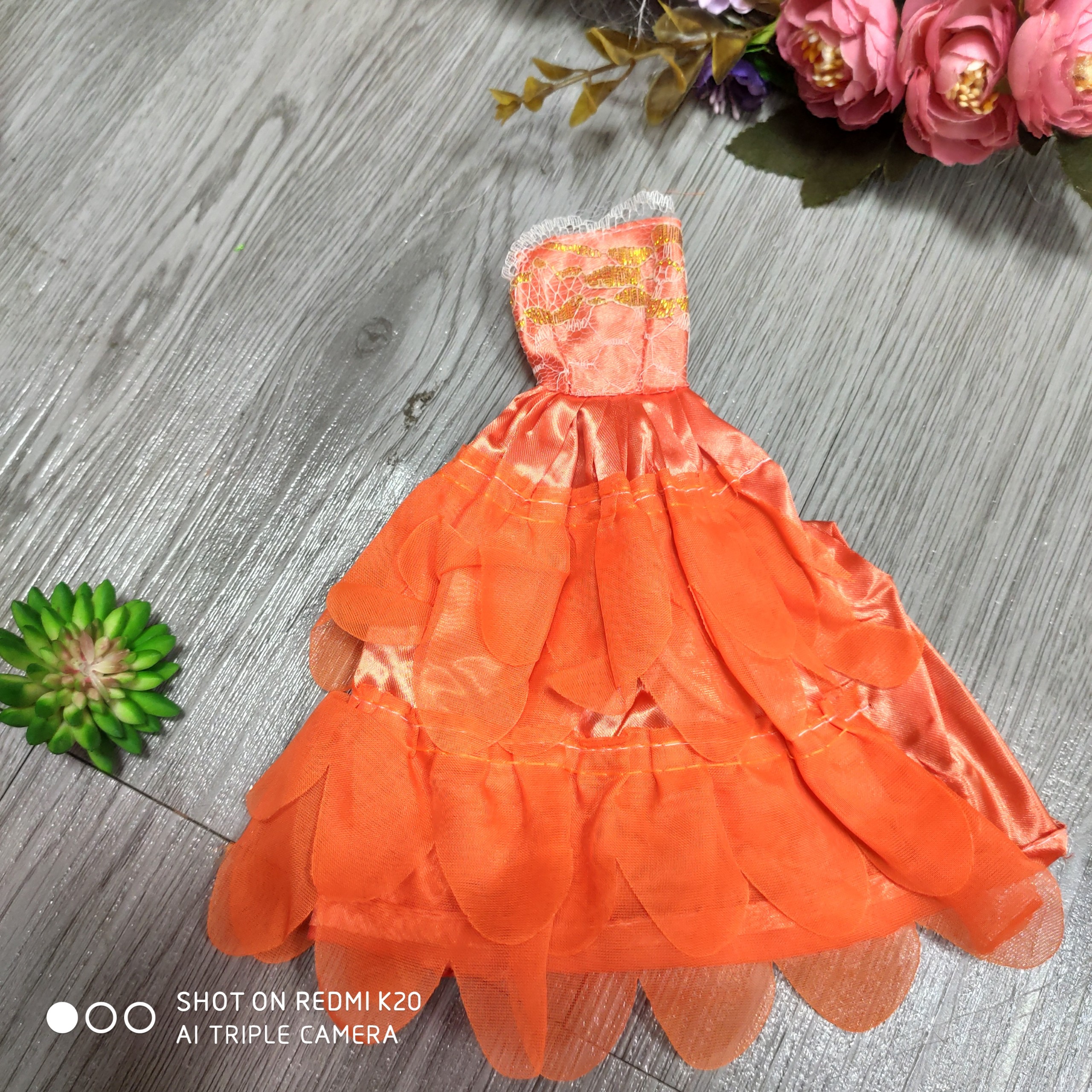 Váy Dạ Hội Cho Búp Bê Barbie 30cm