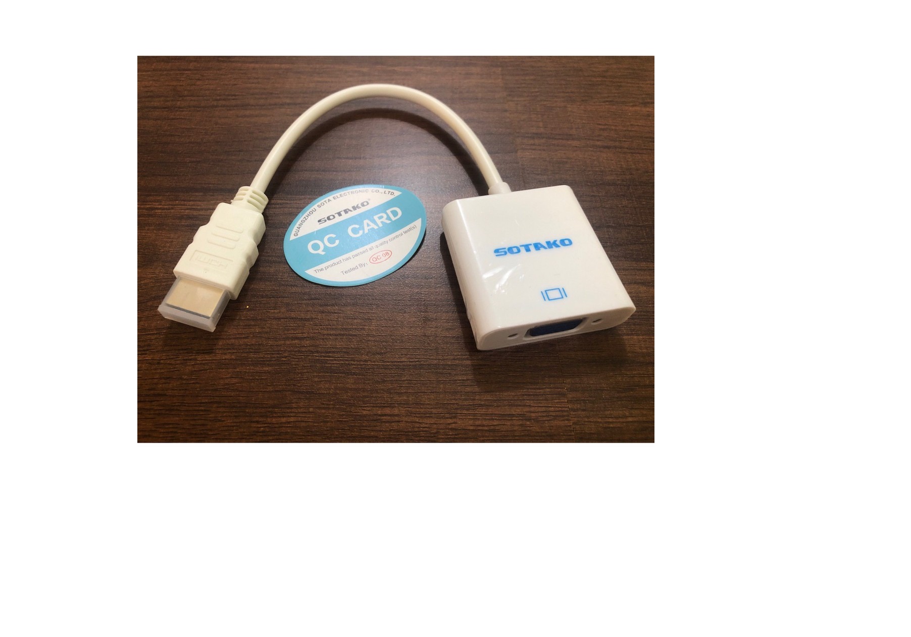Cáp Chuyển Đổi HDMI Sang VGA - có chíp sét - SOTAKO [CHÍNH HÃNG]