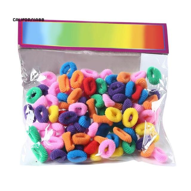 [HCM]Set 100 dây thun buộc tóc cho bé