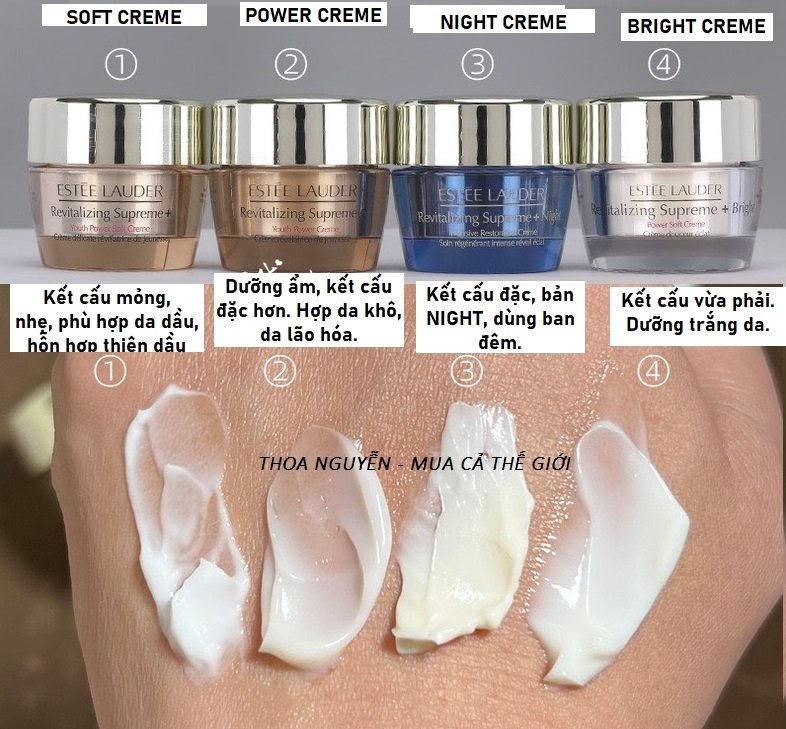 [GIẢM 5% ĐƠN 129K]Kem dưỡng da đêm EL Revitalizing Supreme + Night