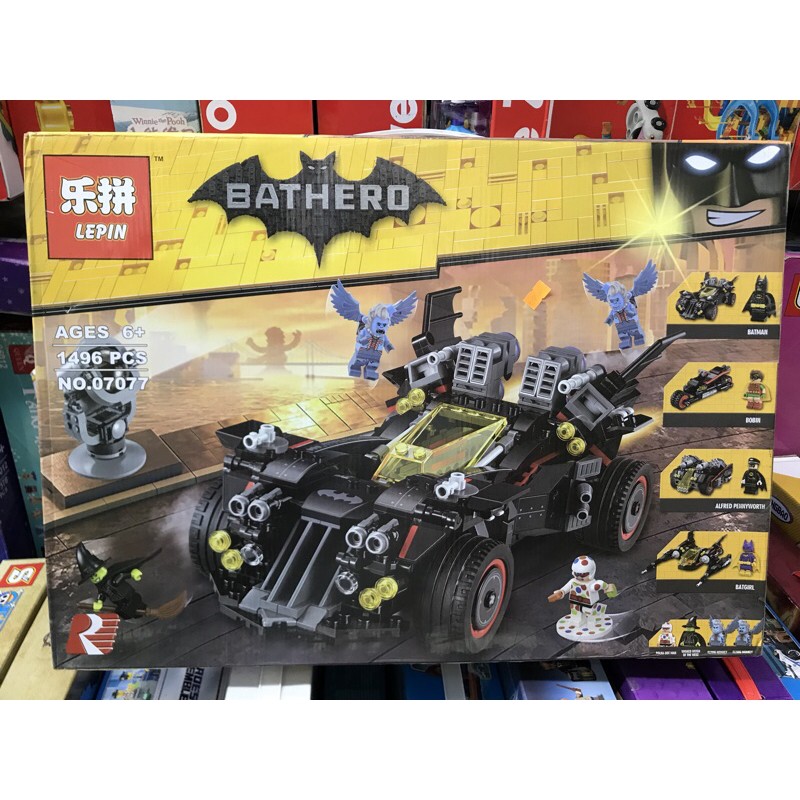 Đồ Chơi lắp ráp lego mã 07077 Batmobile biến hình