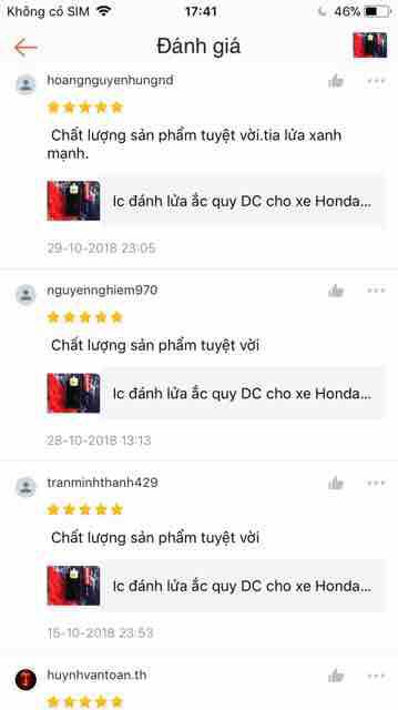 Ic tăng áp lửa bình / ic đánh lửa ắc quy / ic độ dream wave