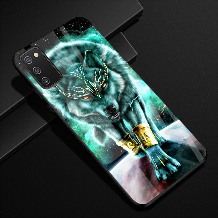 Ốp Lưng SAMSUNG GALAXY A02S, A03S, A02 mặt kính cường lực cao cấp thiết kế Độc Quyền