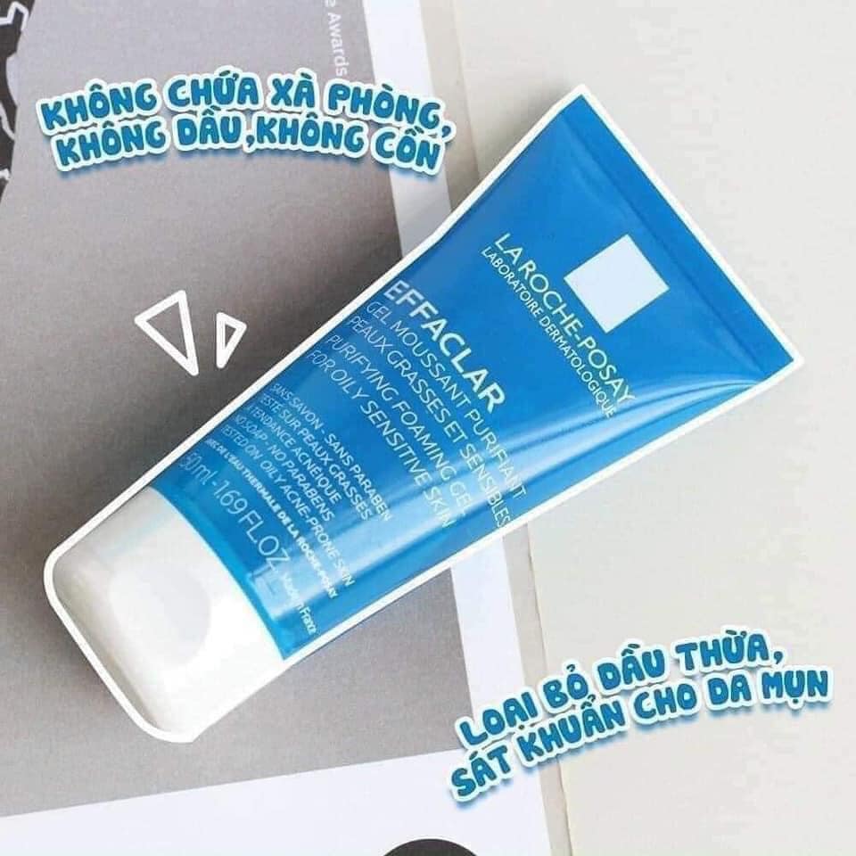 Sữa rửa mặt La roche Posay 50ml