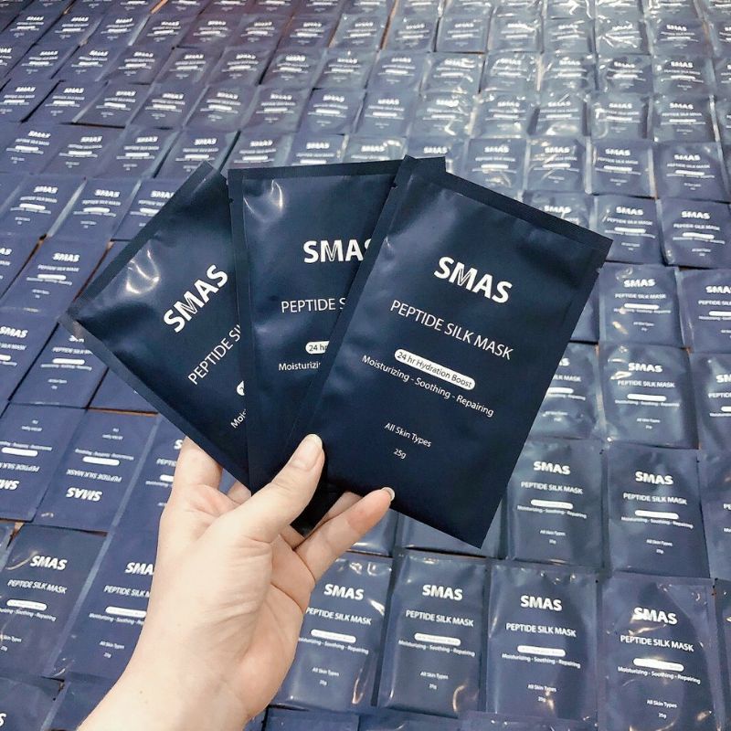 Mặt nạ Smas Peptide Silk Mask Cấp Ẩm Làm Dịu Da