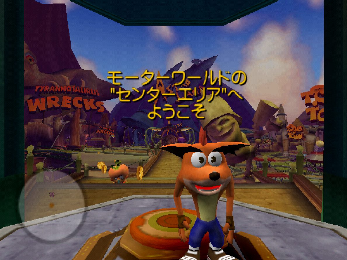 [HCM]game ps2 crash bandicoot gacchanko world