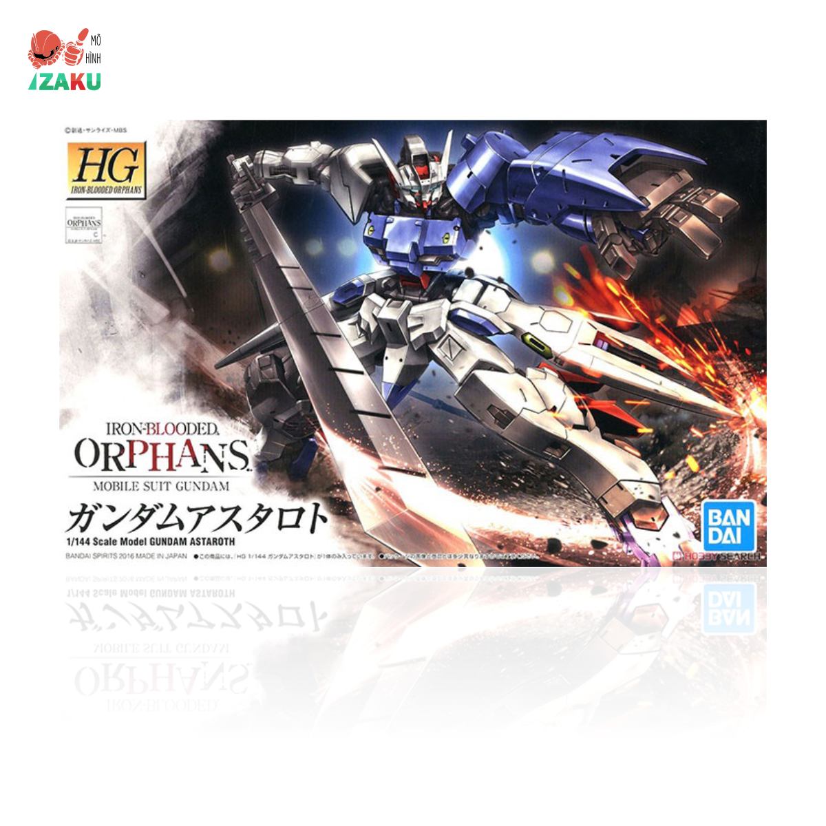 Mô hình lắp ráp gundam Bandai HG IBO Astaroth