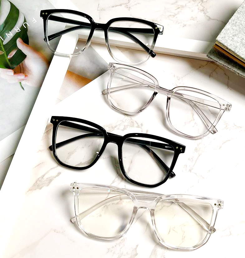 MẮT KÍNH GIẢ CẬN GỌNG FORM TRÒN 2 CHẤM D49