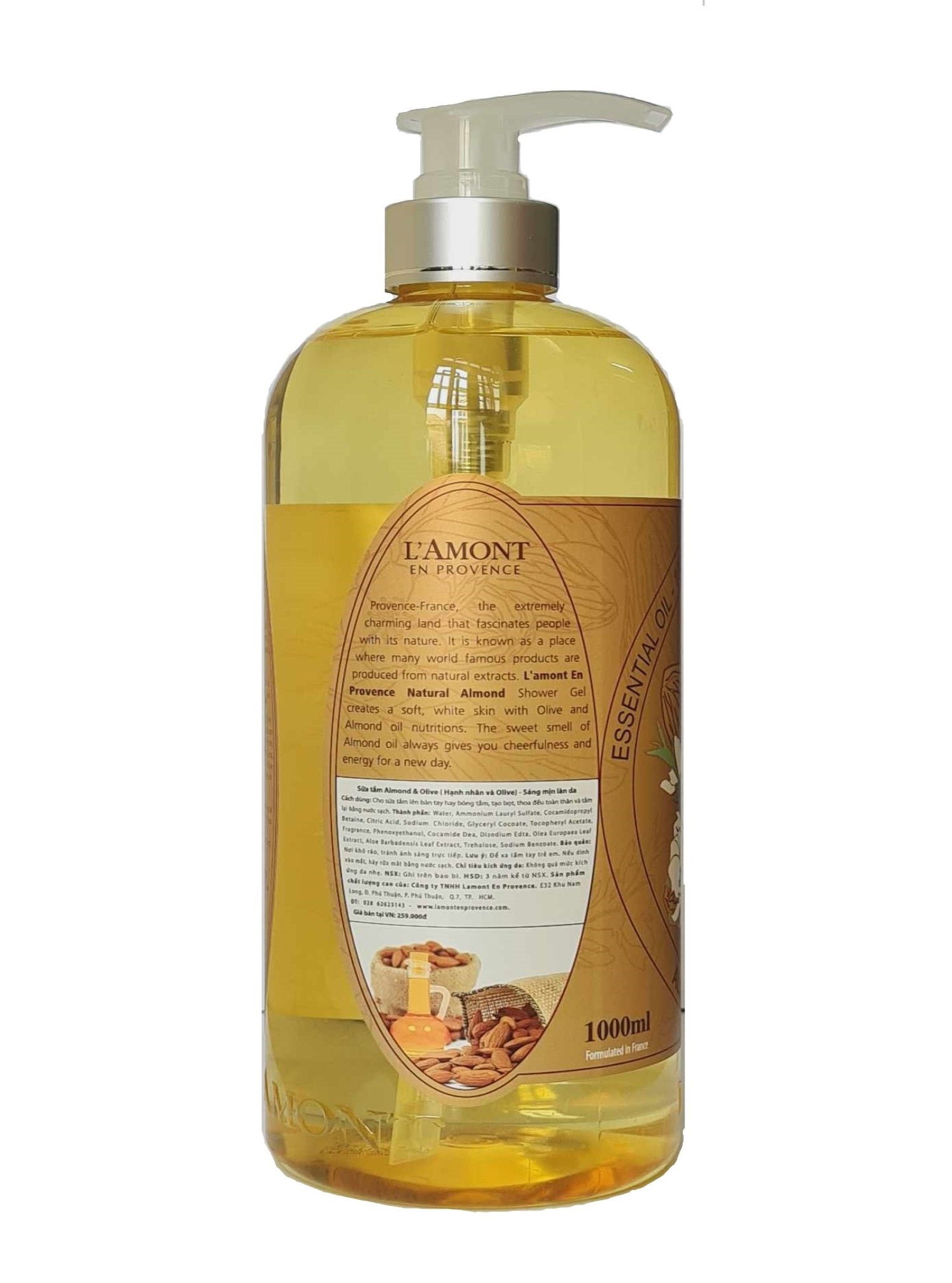 ALMONT and OLIVE SHOWER GEL