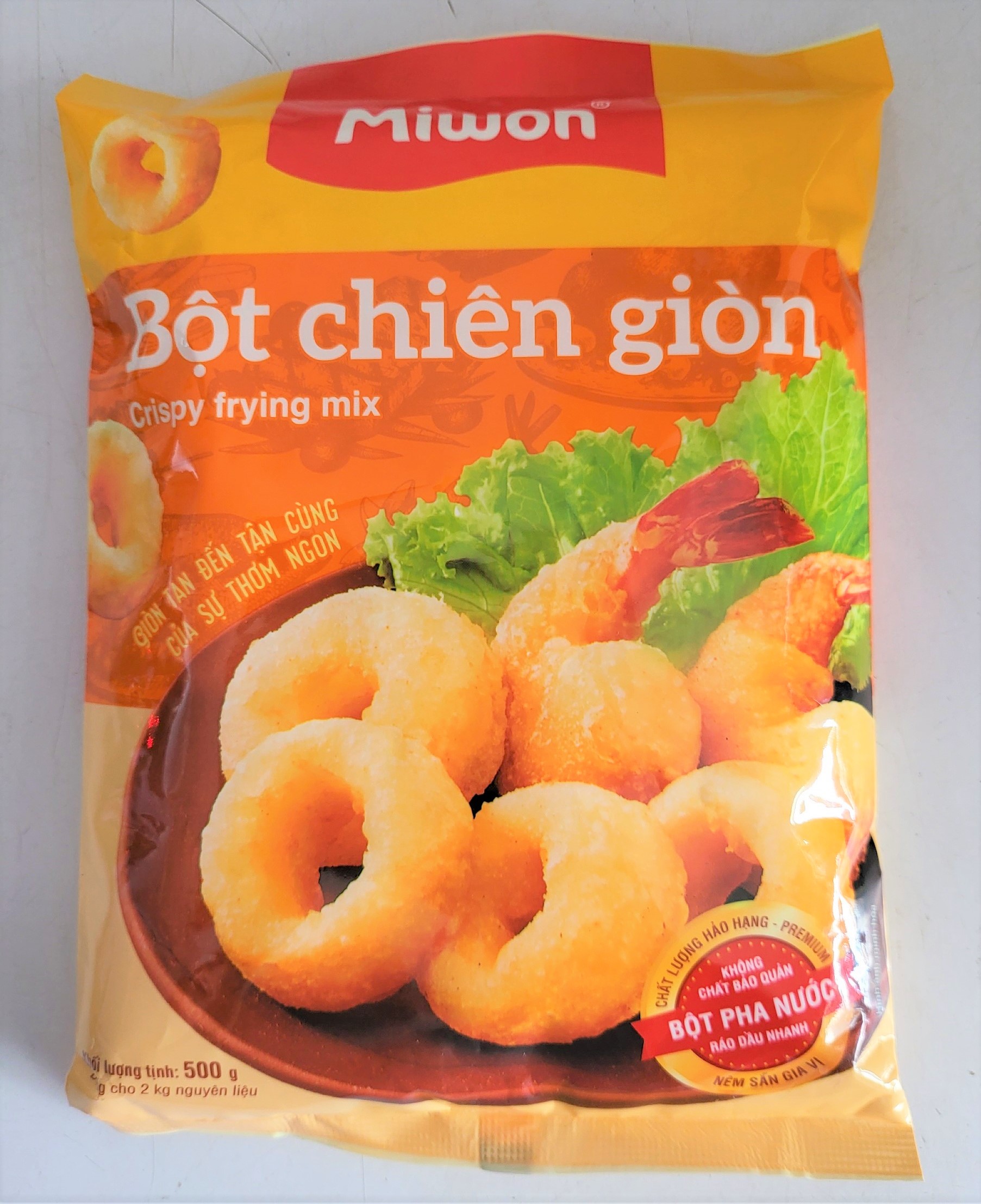 [Gói 500g] BỘT CHIÊN GIÒN [VN] MIWON Crispy frying mix