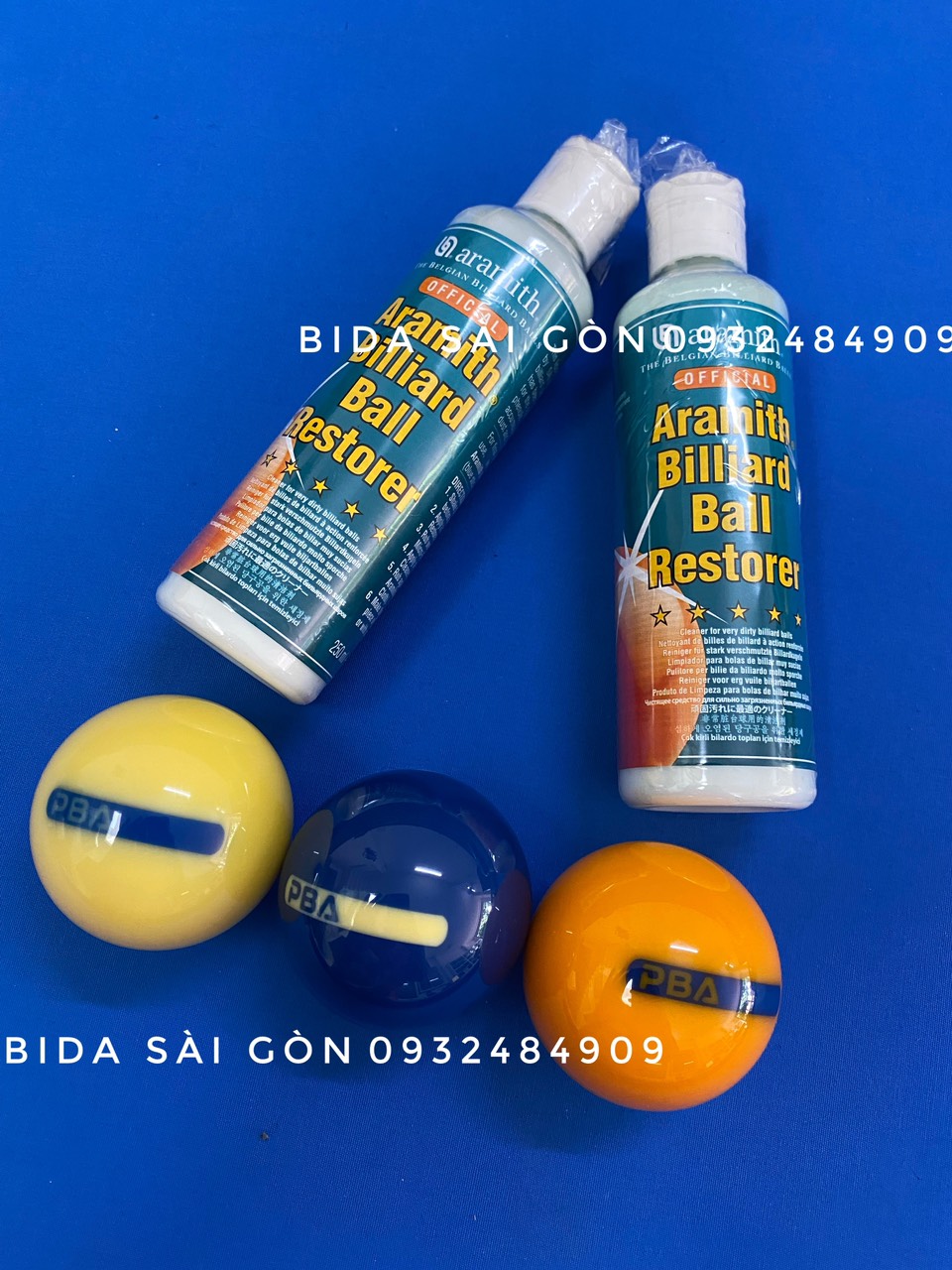 Dung dịch vệ sinh bóng bida Aramith Bỉ