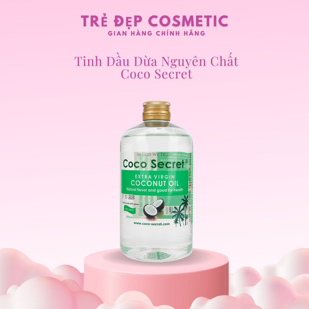 Coco secret pure coconut oil