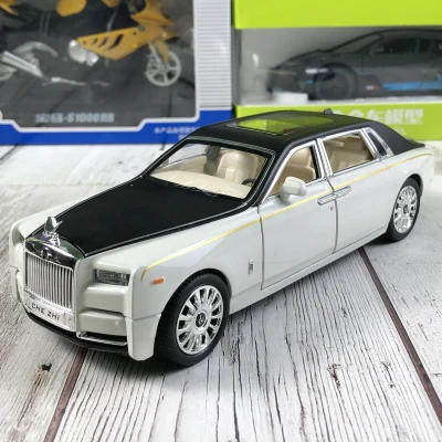 Xe mô hình tỉ lệ 1:24 Rolls Royce Phantom VIII hãng Chezhi, mẫu xe siêu sang mới nhất của Rolls Royce