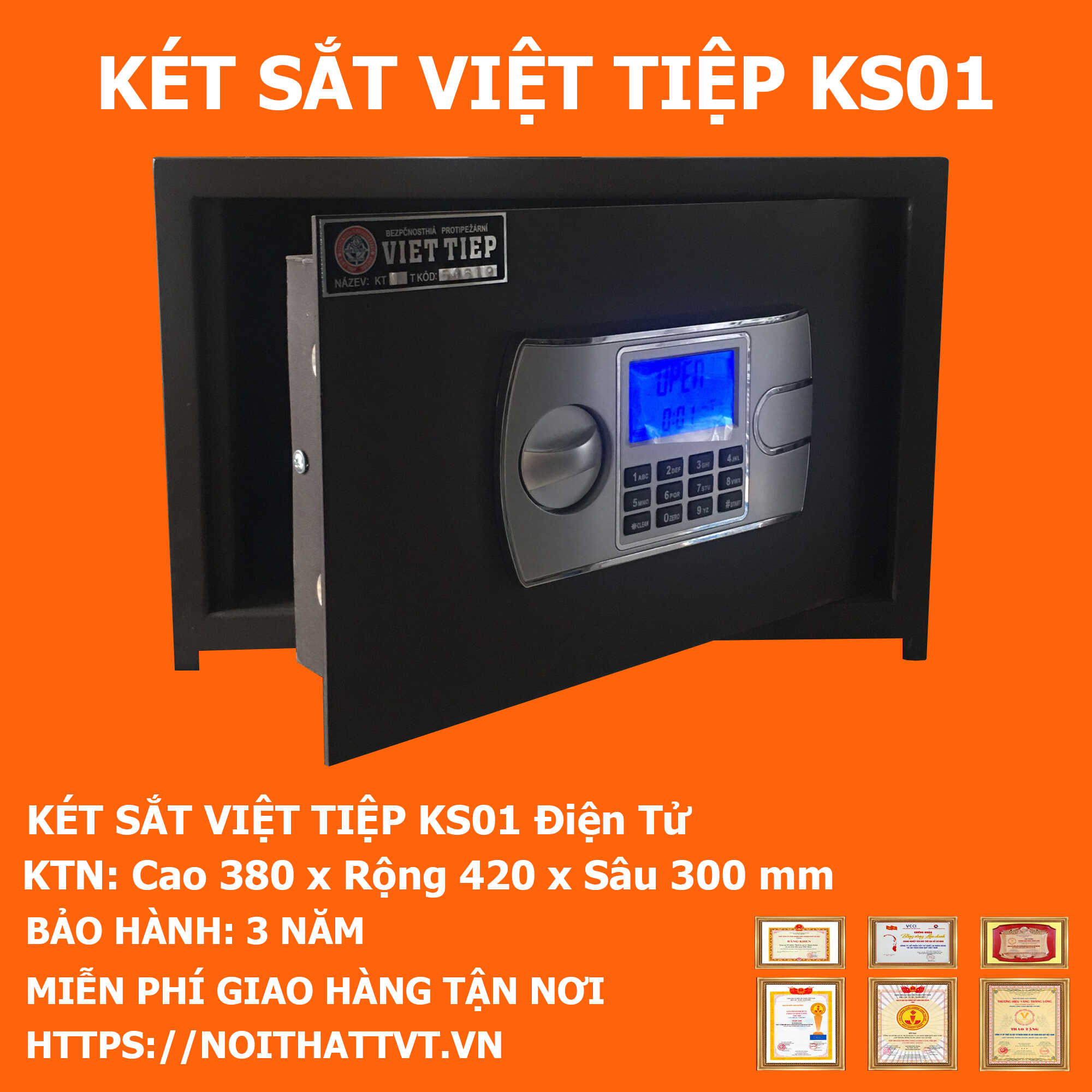 Két Sắt Việt Tiệp KS01ĐT