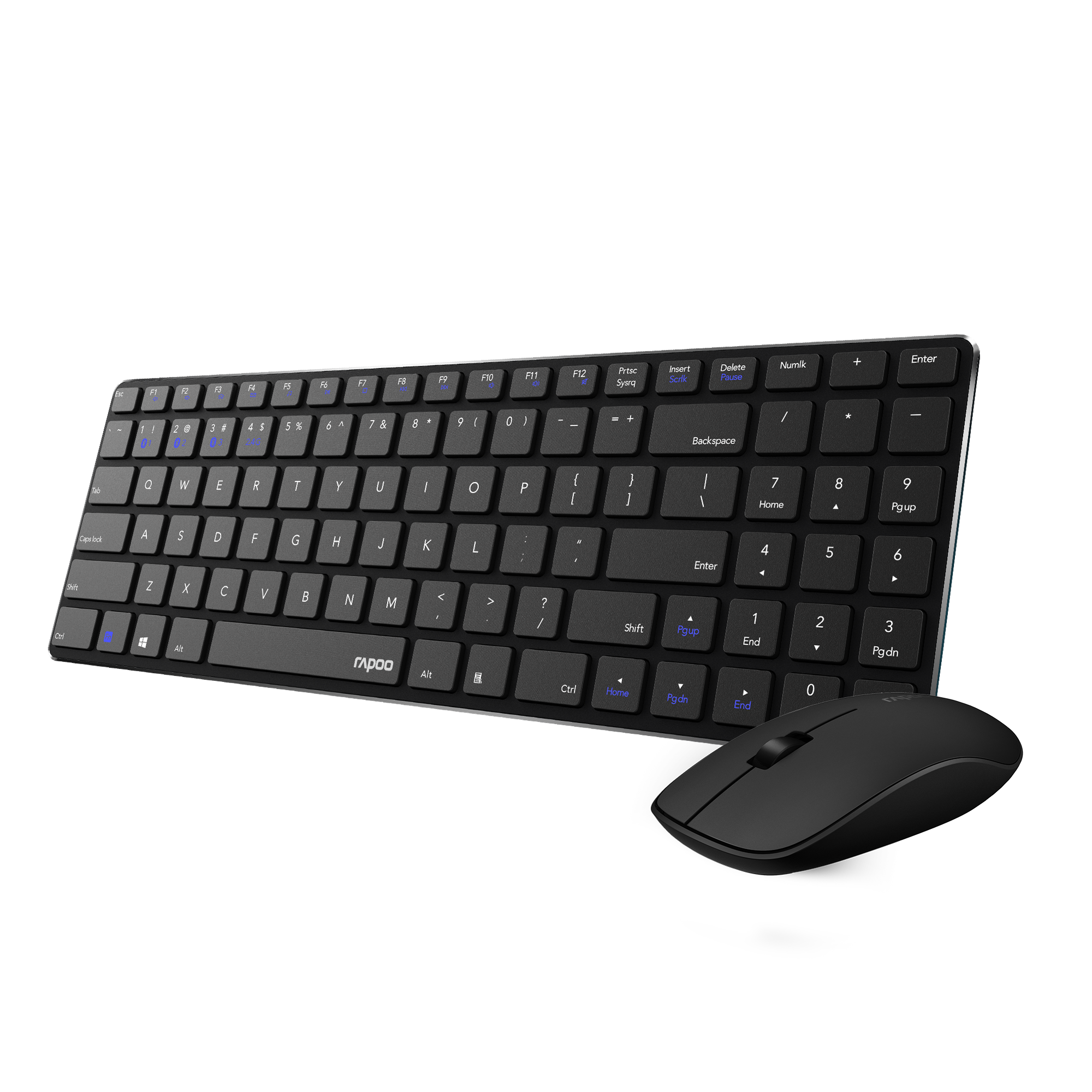 Bộ bàn phím và chuột Bluetooth Rapoo 9300M