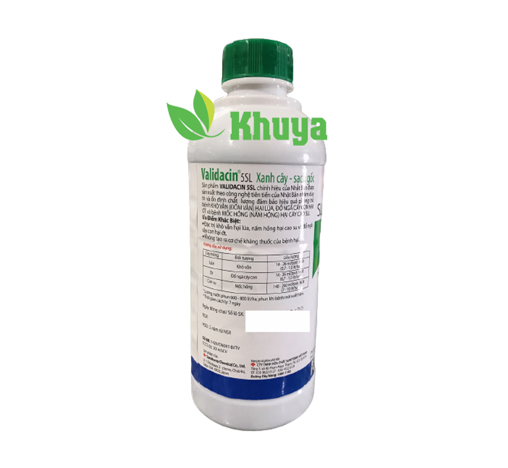 Trừ bệnh Validacin 5SL 450ml Chính hiệu Nhật Bản