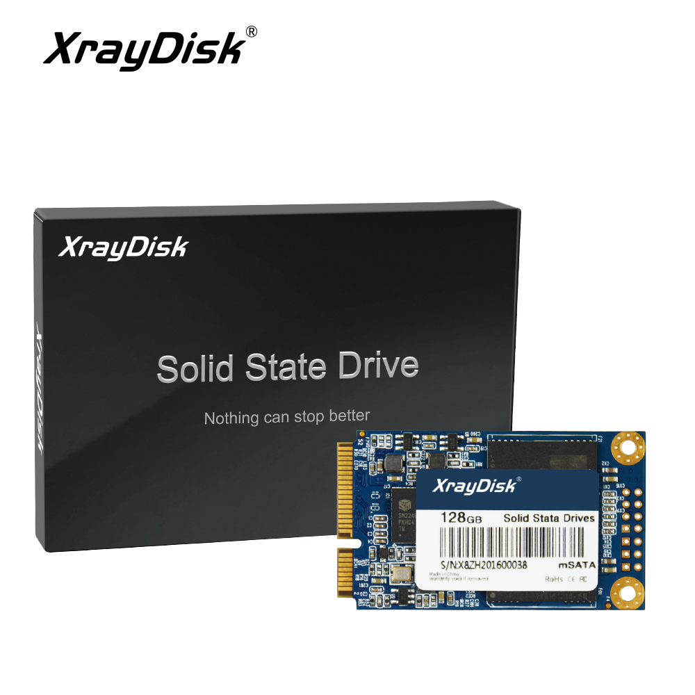 XrayDisk Sata3 Msata SSD 64GB 120GB 240GB 128GB 256GB Mini Sata Internal Solid State Hard Drive Disk For Laptop&Desktop