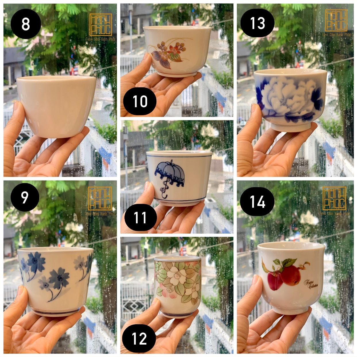Japanese ceramic cup (20.000đ each)