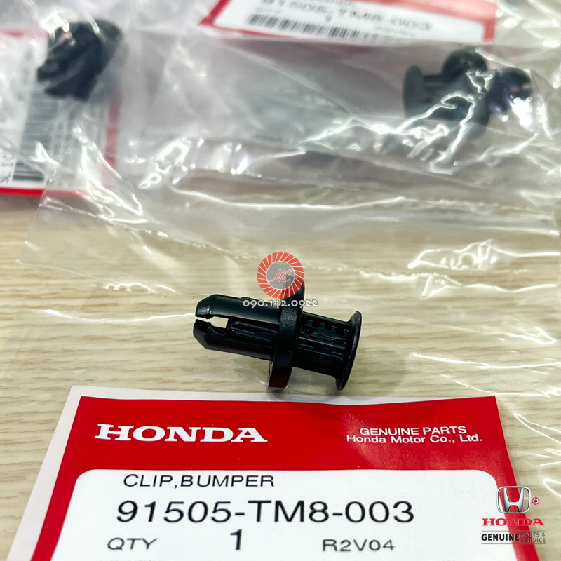 Chốt nhựa / kẹp nhựa /chốt cài nhựa ô tô honda / nhập khẩu chính hãng honda thái lan 91505tm8003