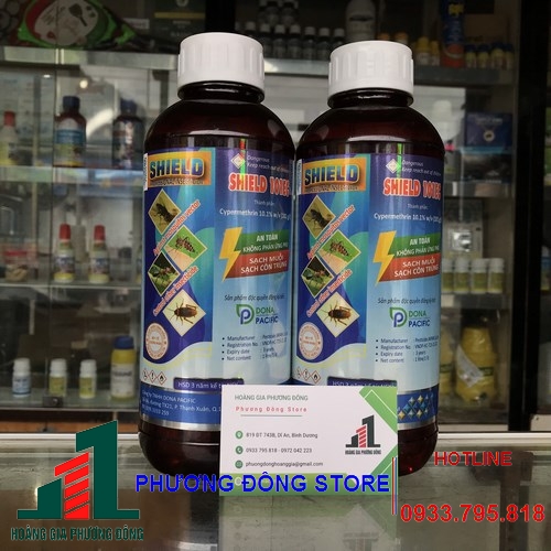 Thuốc diệt muỗi SHIELD 101EC  hiệu quả, giá tốt - chai nhựa 1 lít