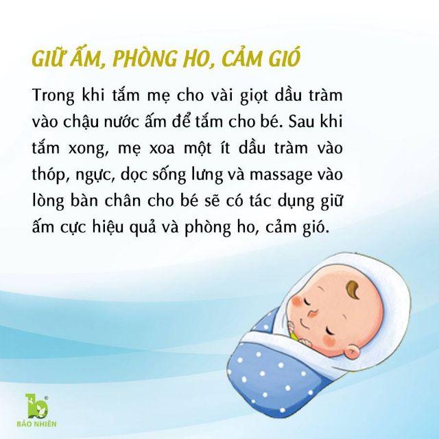 [HCM]DẦU TRÀM CHO BÉ - BẢO NHIÊN