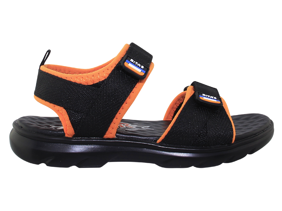 Sandal đế bằng bé trai Bita's SOBY.195 (Đen + Đỏ + Navy + Xanh lá)