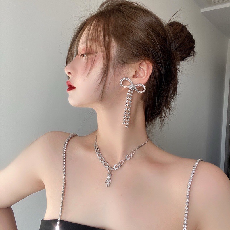Dây Chuyền mặt gấu bản to cá tính