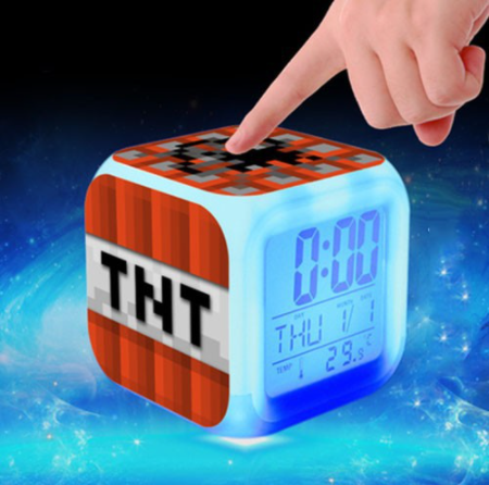 [HCM]Đồng hồ báo thức Minecraft TNT