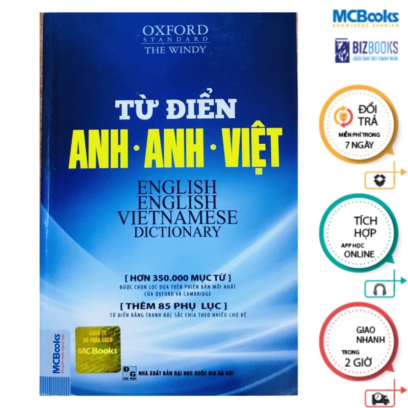 Từ điển Anh - Anh - Việt (bìa mềm)