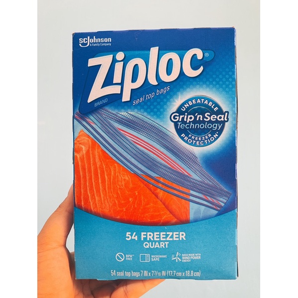 Túi Ziploc Slider có khoá kéo( có 2 size)