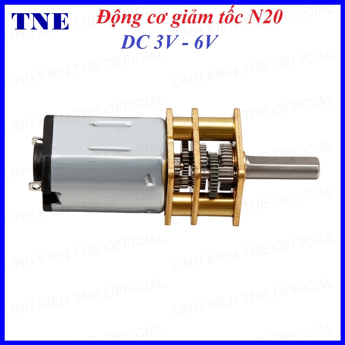[HCM]Động cơ giảm tốc N20 3~5v