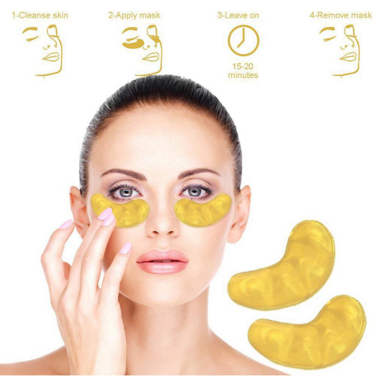 Combo 10 cặp mặt nạ mắt collagen
