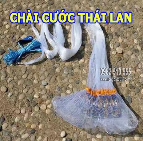 Chài Cước  Siêu Bền Dài 4M Bung 7m nặng 5KG -Chì Đúc Nguyên Khối Cao cấp Made in Thái Lan