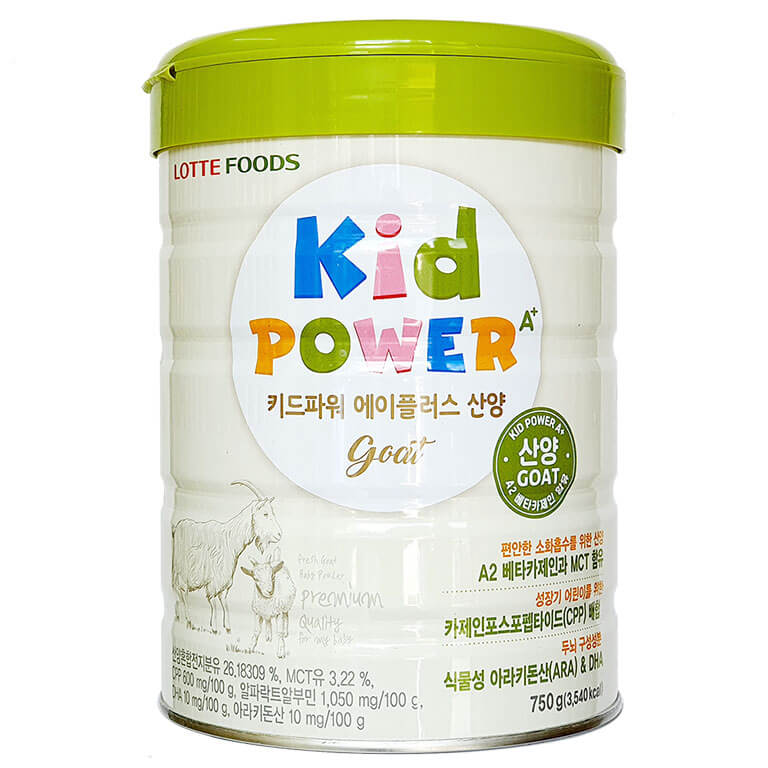 Sữa Dê KID POWER A+ Goat 750G (1-10 tuổi)