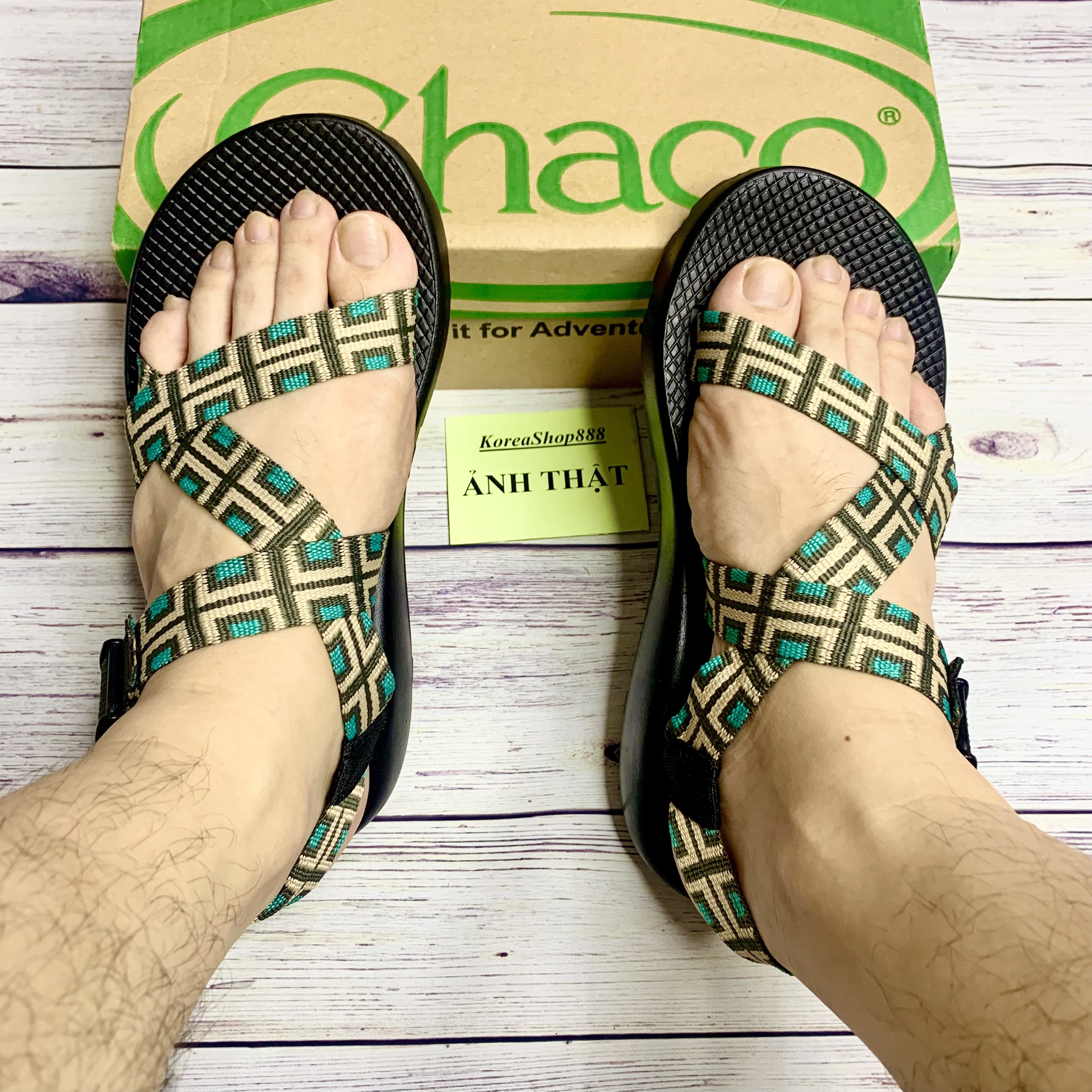 Dép Sandal Nam Nữ Chaco Quai Dù D145