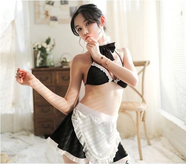 Đồ Ngủ Cosplay Hầu Gái Sexy