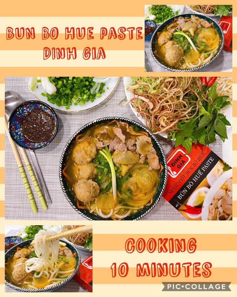 Nước cốt bún bò Huế Đỉnh Gia