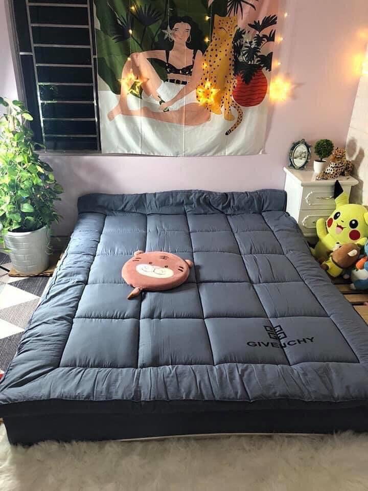 Tấm làm mền nệm topper tấm trải thay nệm, hoặc dùng trên nệm đủ màu