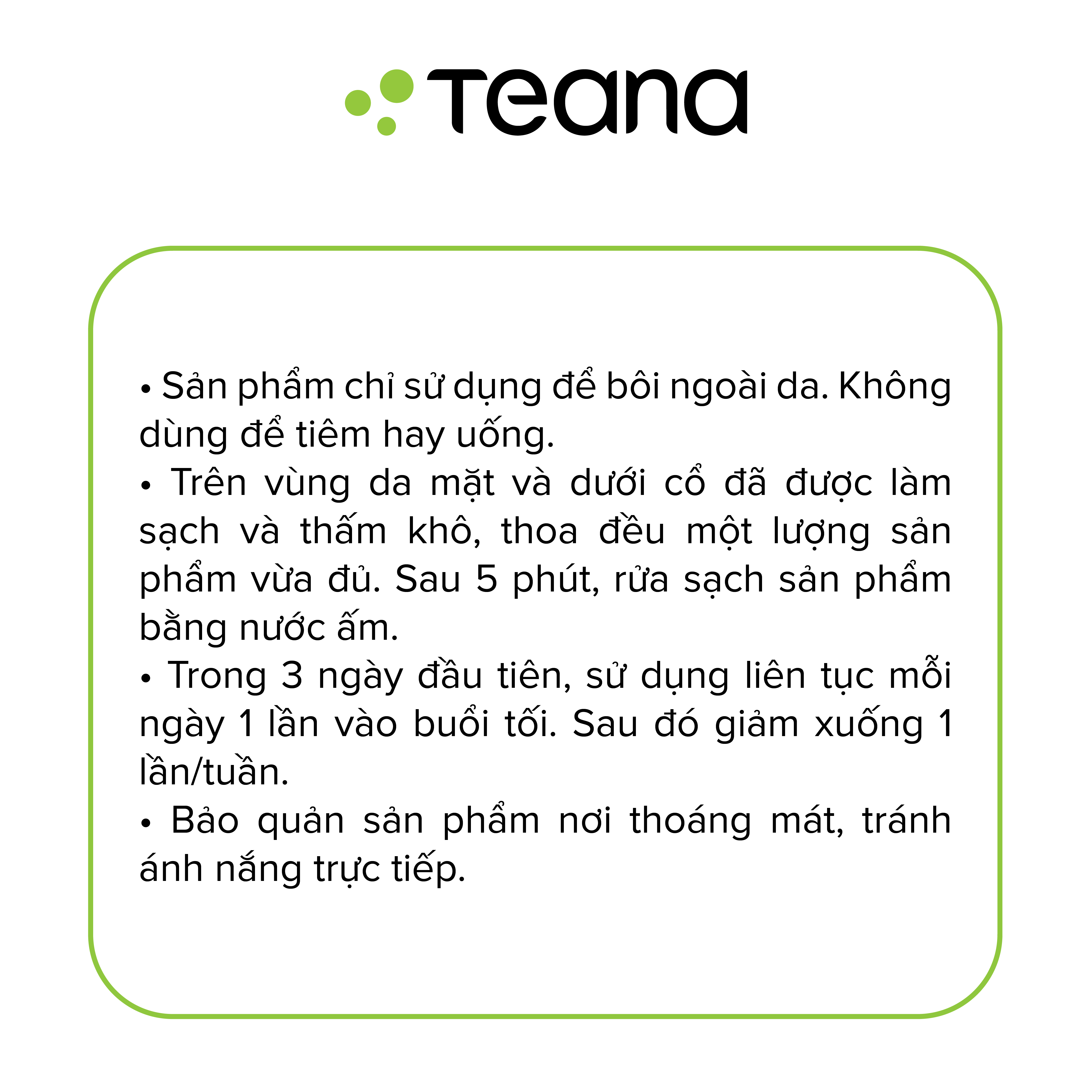 Combo Teana dưỡng trắng, căng bóng da