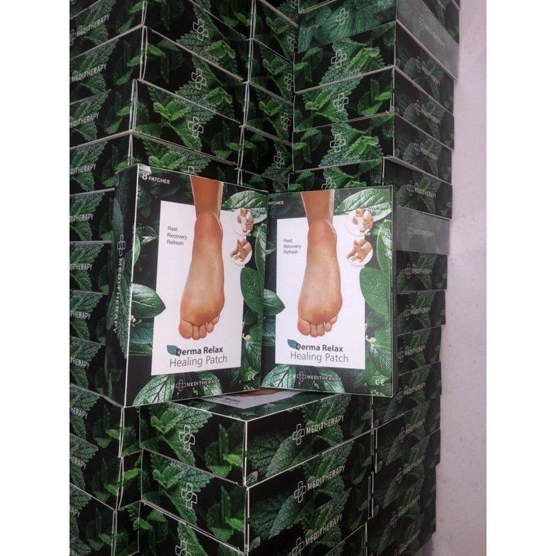 Dermax relax healing patch miếng dán thải độc tan mỡ giảm cân