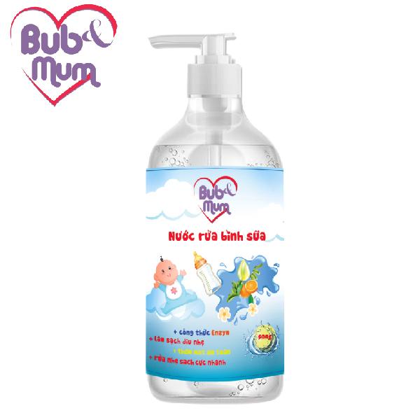 Nước rửa bình sữa 500ml BuB&MuM